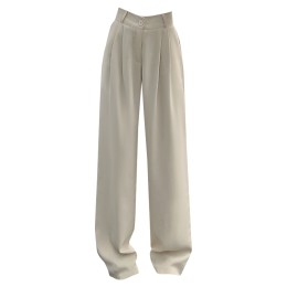 訂製女裝高腰西褲  個人設計闊腳垂直女西褲  女西褲專門店 SKWT028 訂製女裝高腰西褲  個人設計闊腳垂直女西褲  女西褲專門店 SKWT028